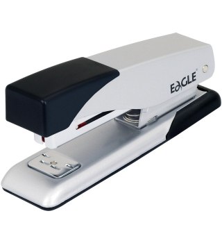 Zszywacz 208 czarny do 20 kartek 20k EAGLE 110-1455 na zszywki 24/6 26/6