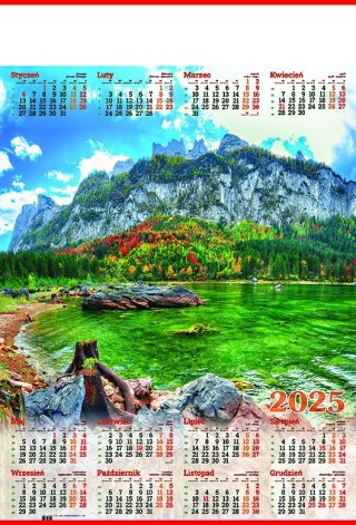 Kalendarz Plakatowy B-1, P06 - JESIEŃ 2025 TELEGRAPH