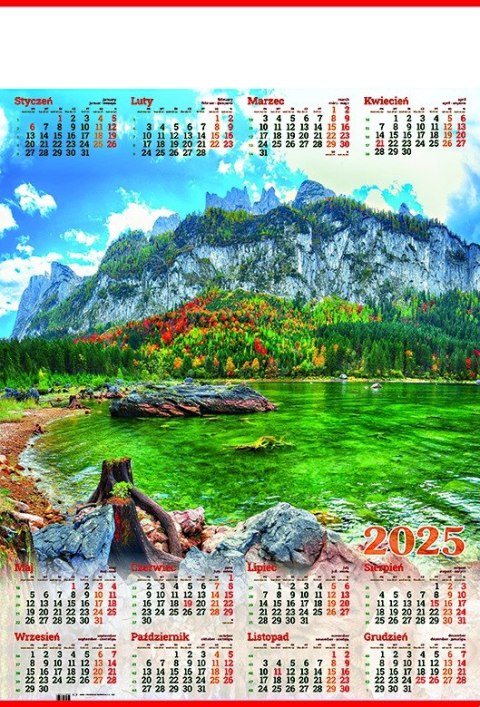 Kalendarz Plakatowy B-1, P06 - JESIEŃ 2025 TELEGRAPH