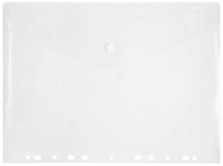 Teczka kopertowa A4 z europerforacją bezbarwna Penmate TT8055