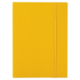 Teczka lakierowana z gumką A4 żółty ESSELTE 13438