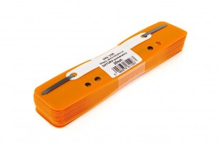 Wąsy_skoroszytowe DOTTS pomarańczowe polipropylen 25sztuk