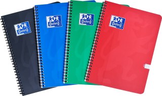 Kołozeszyt Oxford Esse 2SPI A4 80 kartek 90 g kratka 5x5 mm 400175176