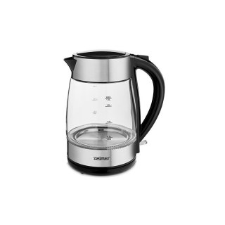 Czajnik elektryczny szklany ZELMER 1.7L srebrny 2200W ZCK8011