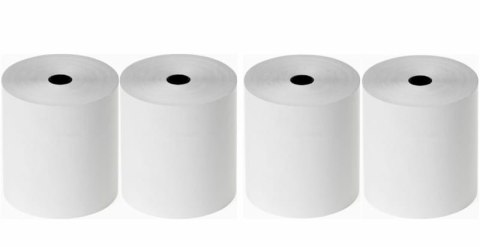 Rolki termiczne DOTTS 80mm x 80m (4szt) BPA FREE 80x80