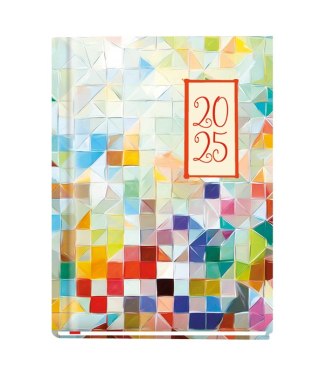 Terminarz OLA A6 2025 Michalczyk i Prokop T-212F-05 KALENDARZ tydzień na 2 stronach