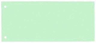 Przekładki indeksujące kartonowe 1/3 A4 ELBA, jasnozielone, 100205028