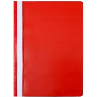 Skoroszyt miękki PP DOTTS (20) czerwony polipropylen SPP-DOT-00-01