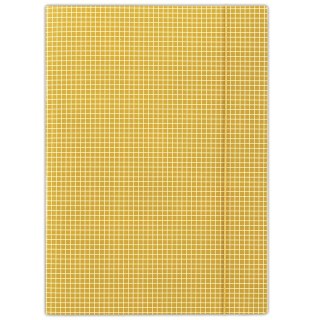 Teczka z gumką w kratkę pomarańczowa DONAU FEP12 kratka