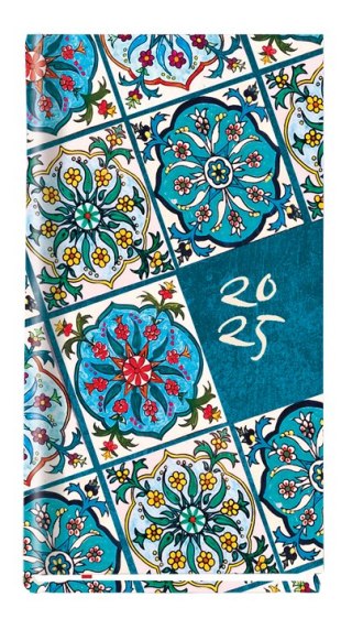 Terminarz Koliber 75x130mm 2025 Michalczyk i Prokop T-320-03 KALENDARZ tydzień na 2 stronach