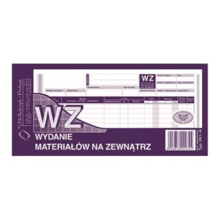351-8 WZ wydanie materiałów na zewnątrz, 1/3 A4 80 kartek, MICHALCZYK&PROKOP