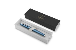 Pióro wieczne (F) PARKER IM PREMIUM BLUE GREY CT 2143651, giftbox PARKER SALE