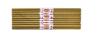 Bibuła marszczona 50x200cm, złoty, 10 szt., HAPPY COLOR, HA 5020-11