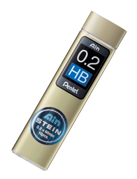 Grafity 0,2mm HB AIN STEIN PENTEL (10 grafitów) C272W-HB