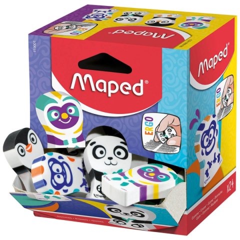 Gumka ERGO FUN mix kolorów 119001 MAPED