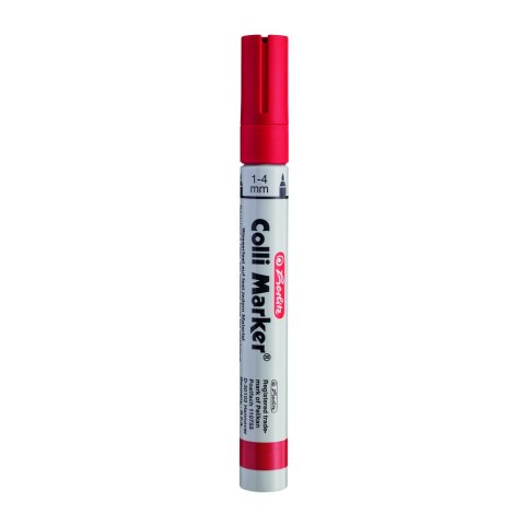 Marker wodoodporny COLLI czerwony permanentny 300008699 HERLITZ