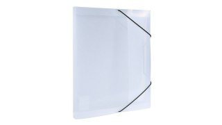 Teczka z gumką A4 PP pudło 2 cm przezroczysta TG-A4-02-03