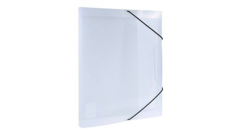 Teczka z gumką A4 PP pudło 2 cm przezroczysta TG-A4-02-03
