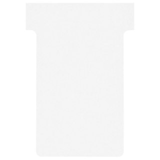 Karteczki T-Card Nobo, rozmiar 2, białe 100 szt. 2002002