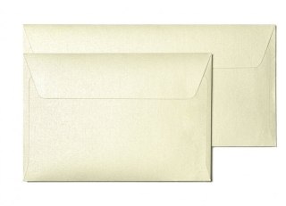 Koperta C6 Millenium kremowy 120g 10szt. GALERIA PAPIERU