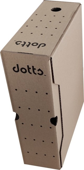 Pudło archiwizacyjne DOTTS A4 80mm zew.320x78x260 bezkwasowe
