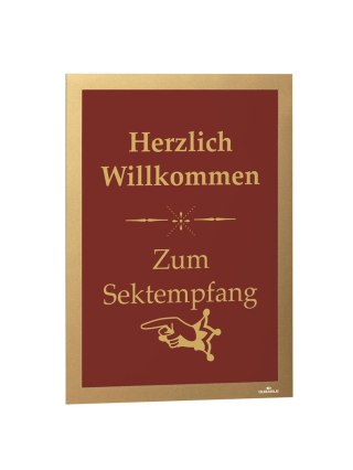 Ramka MAGAFRAME A4 - samoprzylepna magnetyczna złota 487230 2 szt.Ramki