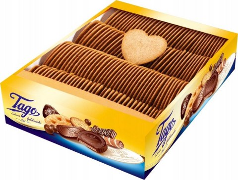 Ciastka TAGO słodkie serduszka korzenne 2.5kg LUZ