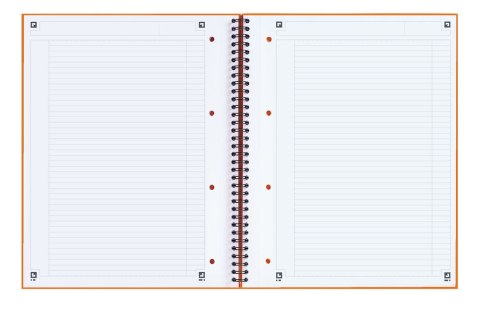 Kołonotatnik A4 80 kartek, linia / tagi, INTERNATIONAL, OXFORD, 100104036