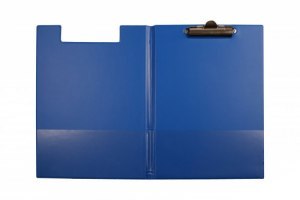 Teczka z klipem DOTTS A4 granatowa KH-DOT-04-02