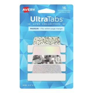 Zakładki indeksujące 63,5 x 25,4 mm brokatowe AVERY 74179 SALE