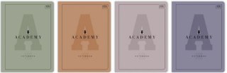 Zeszyt A4 60k. kratka M 90g ACADEMY INTERDRUK