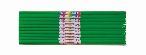 Bibuła marszczona 50x200cm, zielony, 10 szt., HAPPY COLOR, HA 5020-5