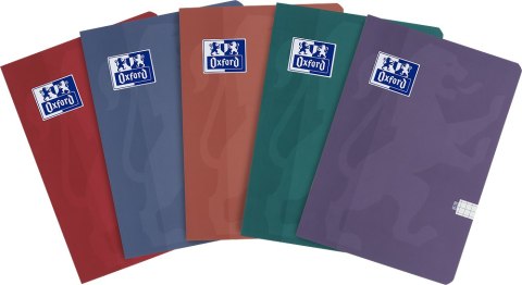 Brulion Oxford Touch Trend Szyty A4 80 kartek 90 g kratka 5x5 mm 400175455