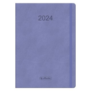 Kalendarz Tygodniowy A5 Flex Fioletowy 2024 9588369 Herlitz