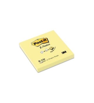 Bloczek 3M POST-IT Z-Notes R-330 76x76mm 100k FT510000092 harmonijkowy