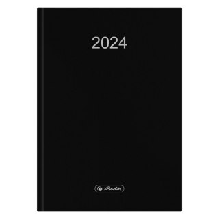 Kalendarz Dzienny Szefa A5 Czarny 2024 9588310 Herlitz