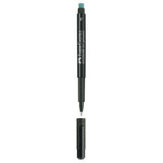 Nowy indeks mak0093268 Foliopis z gumką OHP MULTIMARK F 0.6 czarny 10szt FABER-CASTELL 151399