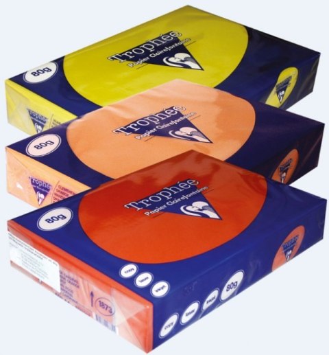 Papier xero A4 80g TROPHEE żółty XCA41778 CLAIREFONTAINE 1778PC
