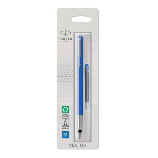 Pióro wieczne VECTOR STANDARD niebieskie PARKER S0881011 (blister) (X) SALE