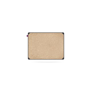 Tablica korkowa MEMOBE IDEA, rama aluminiowa EDGE, 60X45 CM MITC060045.00.60.51