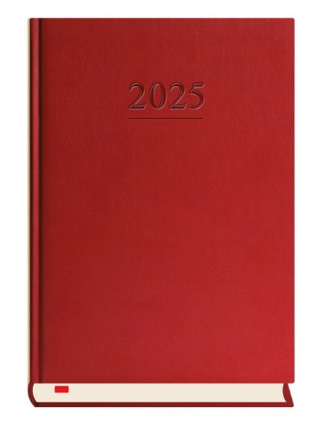 Terminarz Menadżera A5 2025 - bordowy Michalczyk i Prokop T-203V-B kalendarz dzienny