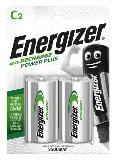 Bateria akumulatorek ENERGIZER HR14 (2szt.) Ni-MH, C, 1.2V, 2500mAh