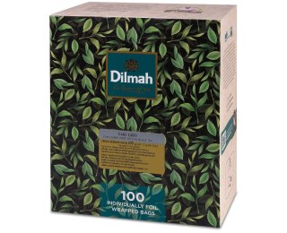 Herbata DILMAH EARL GREY 100 kopert x2g czarna z zawieszką