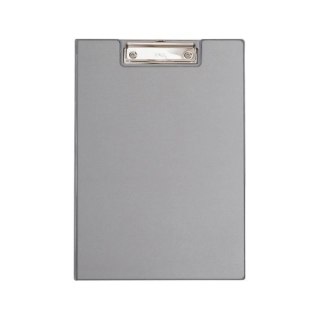 Podkładka Maul A4 z klipsem i okładką, powłoka plastikowa, srebrna (23392/95 ML)