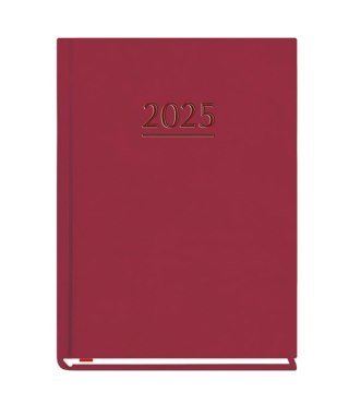 Terminarz MARTA B6 2025 - wiśnia Michalczyk i Prokop T-215V-W 120x165mm kalendarz 1 tydzień na 2 stronach