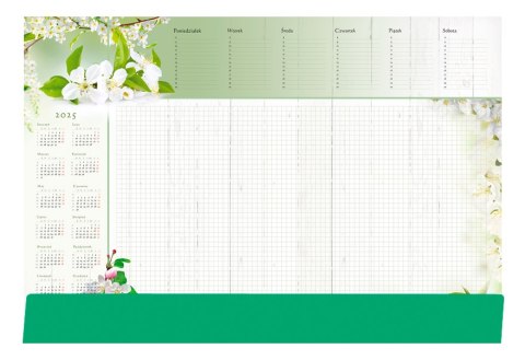 Terminarz-Planer B3 z listwą 2025 Gałązka Michalczyk i Prokop T-2-B3-5 kalendarz