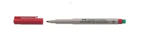 Foliopis ścieralny czerwony (10 szt.) M 1.0 FABER CASTELL 151499