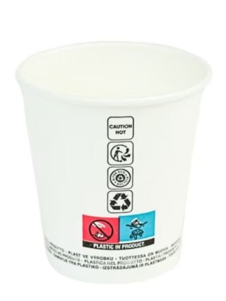 Kubek PAP/PE SW 180ml biały op.50szt.GM6OZCARB1