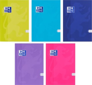 Brulion Oxford Touch Szyty A5 60 kartek 90 g kratka 5x5 mm 400175259