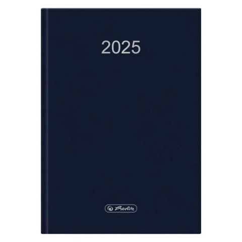 Kalendarz Dzienny Szefa A5 Granat 2025 Herlitz 9501629